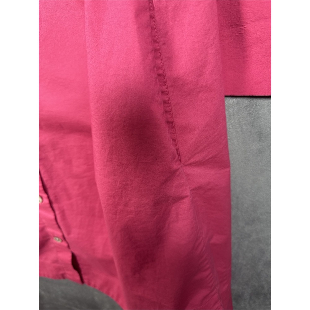 Hinson Wu Aileen 3/4 Sleeve Button Back Dress in Pink Pockets Women's Size M - Picture 6 of 8